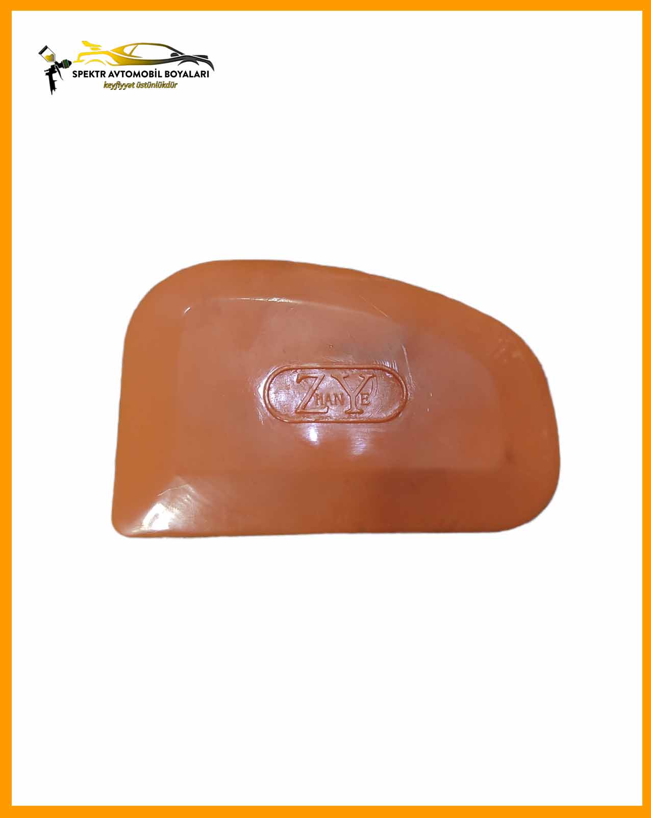 Şpakel rezin oranjiviy qulaq